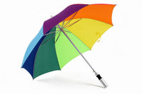 8-panel rainbow straight umbrella