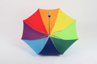 8-panel rainbow straight umbrella