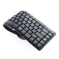 Foldable soft silicon bluetooth keyboard