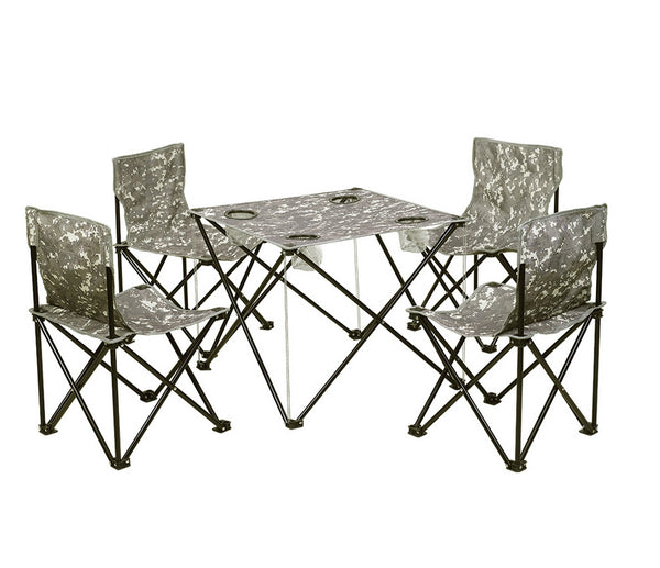 Panon-Leisure four folding tables and chairs