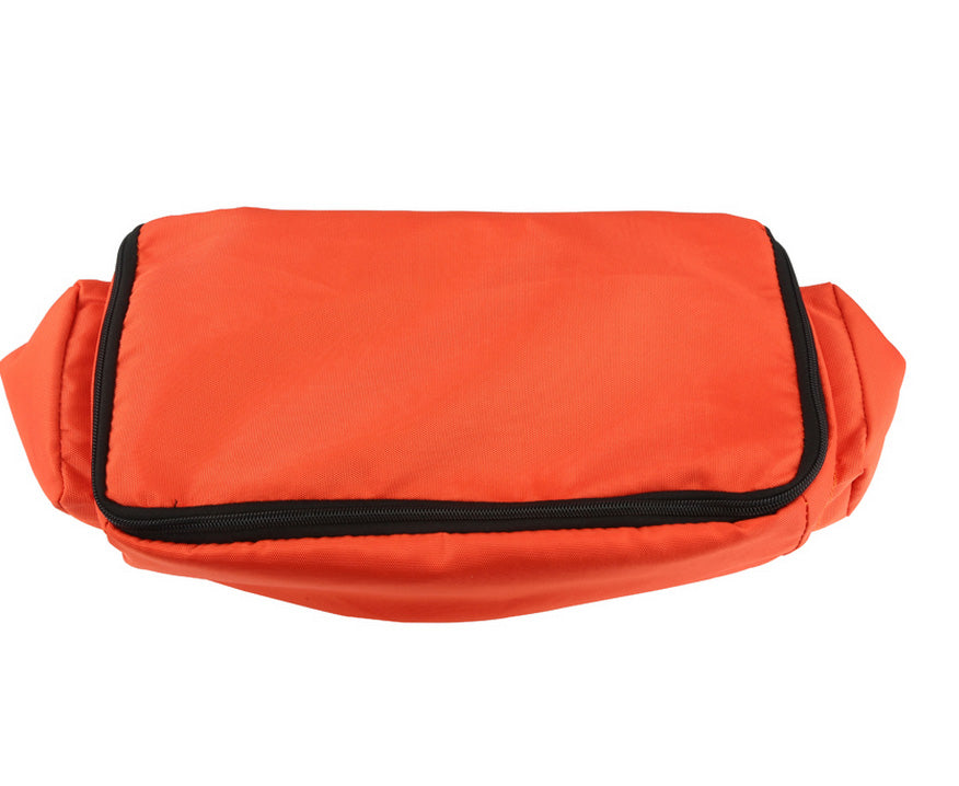 Panon-Color orange folding shopping cart